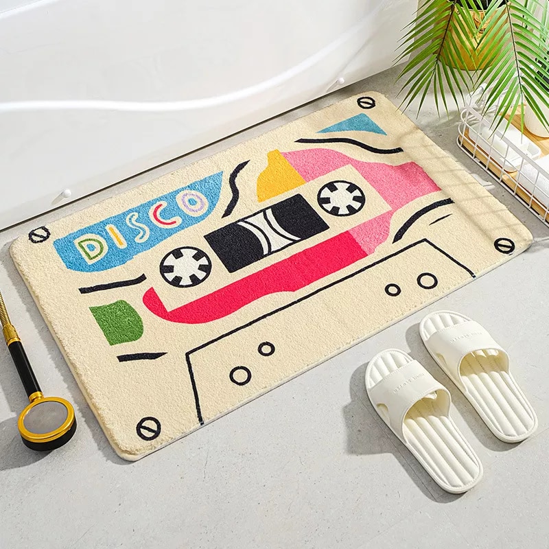 disco cassette mat