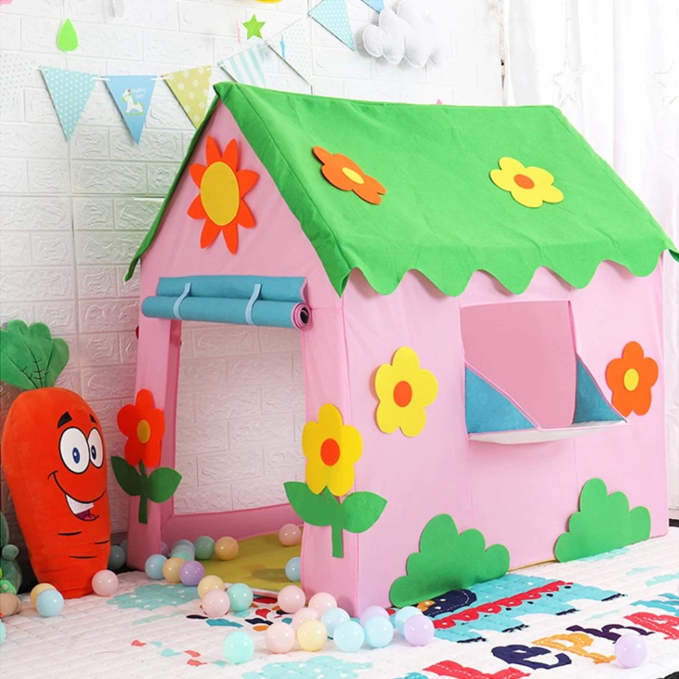 flower girl playhouse tent